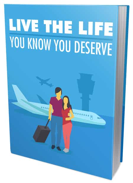 Abundance PLR eBook cover showing pathway to personal growth and wealth mindset