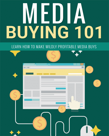 Media Buying 101 report cover showing strategies for profitable ads and traffic generation