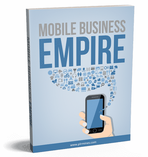 Mobile Business Empire PLR eBook – portable online business strategies for digital entrepreneurs worldwide