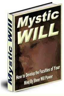 Mystic Will digital ebook cover featuring PLR resell rights for personal development and willpower mastery