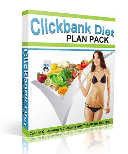 New Clickbank Diet Plans Pack – digital PLR diet product for resellers to rebrand and sell online