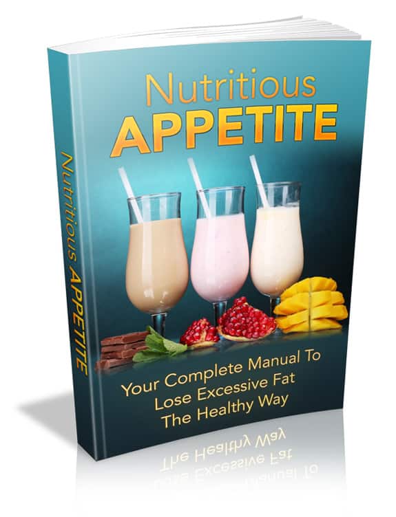 Nutritious Appetite – healthy eating digital ebook with PLR MRR resell rights