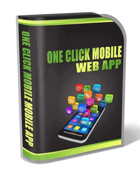 One Click Mobile Web App – WordPress plugin for mobile web app installation with PLR/MRR rights