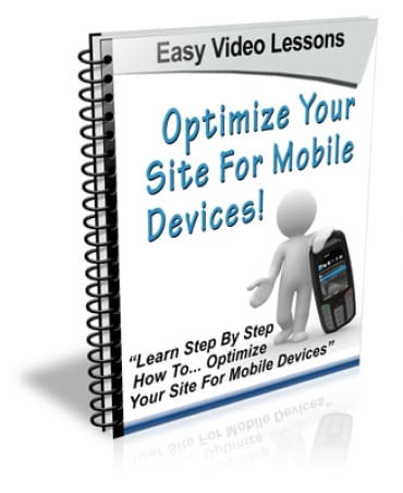 Optimize your website for mobile devices PLR resell rights