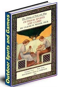 Digital eBook about outdoor sports and games for healthy living with PLR resell rights