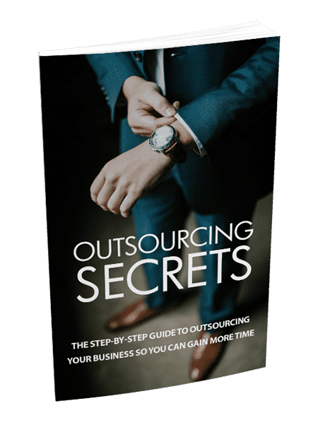 Outsourcing guide with PLR MRR rights – digital download for entrepreneurs to delegate tasks and scale business