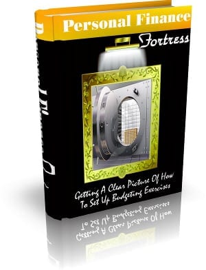 Digital Personal Finance Fortress ebook with PLR MRR resell rights for budgeting mastery