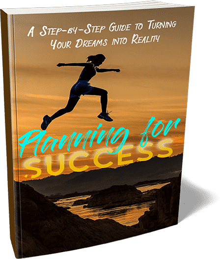Planning for Success digital guide with PLR resell rights and step-by-step dream achievement system