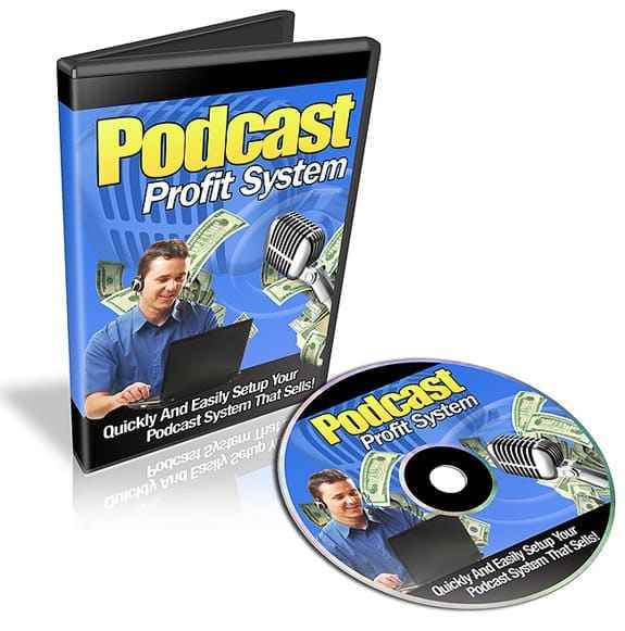 Podcast Profit System Podcast Profits System video course with PLR MRR resell rights - learn recording and promotion