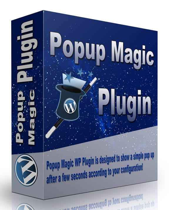 Popup Magic WP Plugin dashboard with colorful popup customization options and unlimited offer settings