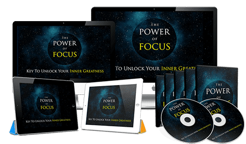 Power of Focus digital PLR video course – mastering concentration and goal achievement