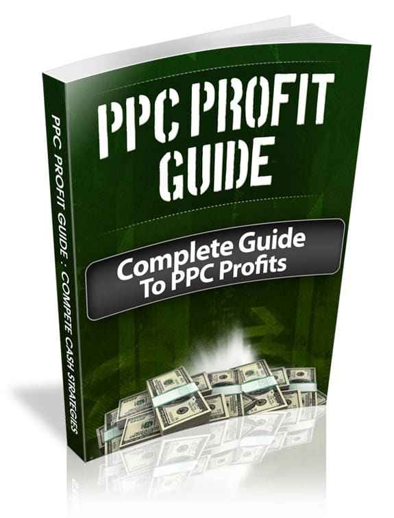PPC Profit Guide - digital download with PLR MRR resell rights for pay per click marketing success