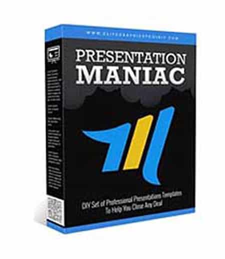 Professional presentation templates for sales closing with PLR MRR resell rights
