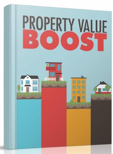 Property Value Boost digital ebook with PLR MRR resell rights - real estate investment guide