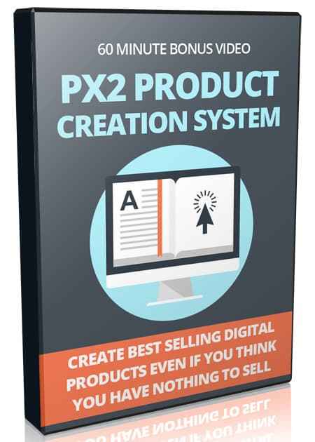 PX2 Product Creation System digital PLR MRR video training for selling online products