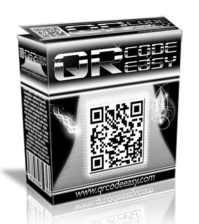 QR Code Easy desktop software for instant QR code generation with PLR and MRR resell rights