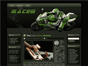 Racer WP Theme digital download with Master Resale Rights for fast, modern websites
