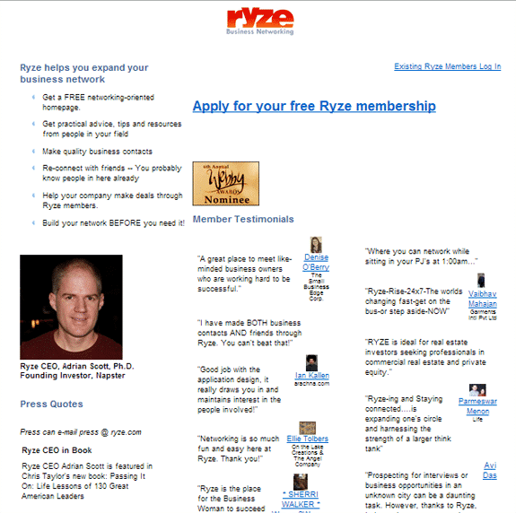 Ryze Tutorial PLR Digital Download for Business Networking Success
