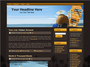 Sandals WP Theme digital download with Master Resale Rights for resellers