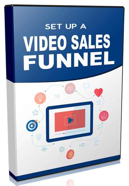 Video sales funnel setup guide with PLR MRR resell rights digital download for profit