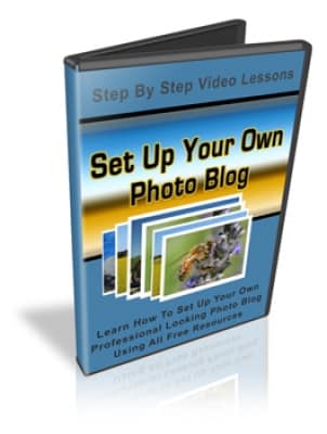 Setupownphot - photo blog creation guide with PLR and MRR resell rights