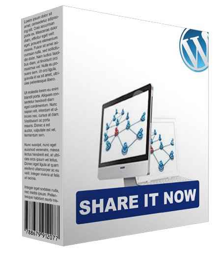 WP Share It Now WordPress Plugin – viral traffic and list building tool with PLR/MRR rights