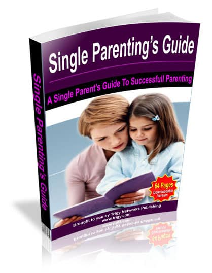 Single parent guide digital download with PLR resell rights covering effective solo parenting tips