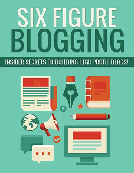 Six Figure Blogging Secrets Report - Digital Download with PLR Rights