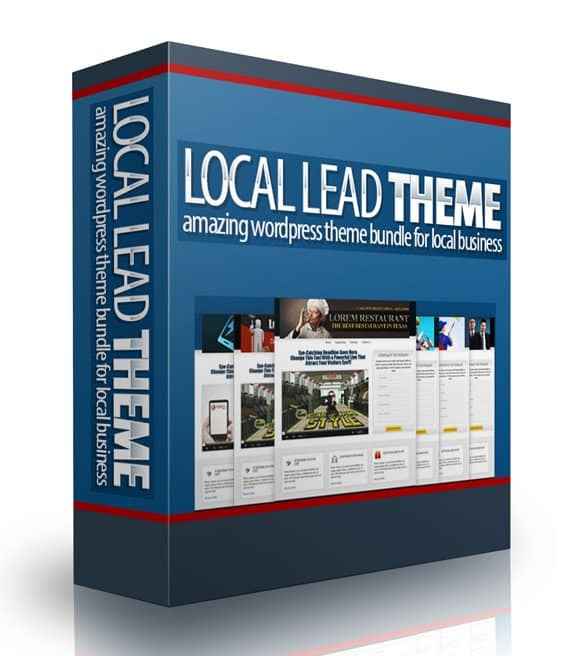 Local business WordPress themes with lead capture for PLR MRR resell rights digital download