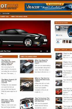 Slot Cars PLR Blog