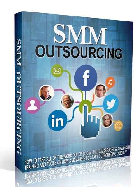 SMM Outsourcing digital PLR product with video training and resell rights for social media delegation