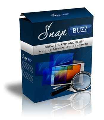 Snap Buzz automatic multi-screenshot software tool with rebrandable PLR MRR license