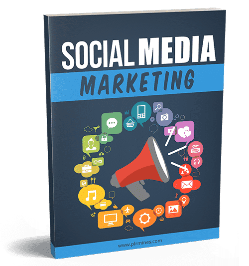Social media marketing PLR eBook with Facebook advertising strategies for business growth and resell rights