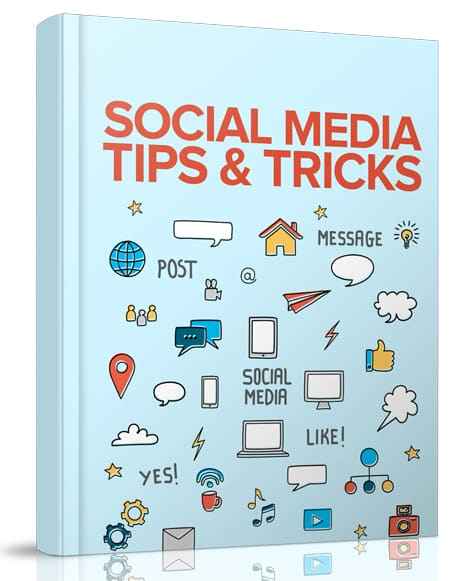 Social media marketing tips and tricks digital guide with PLR MRR resell rights