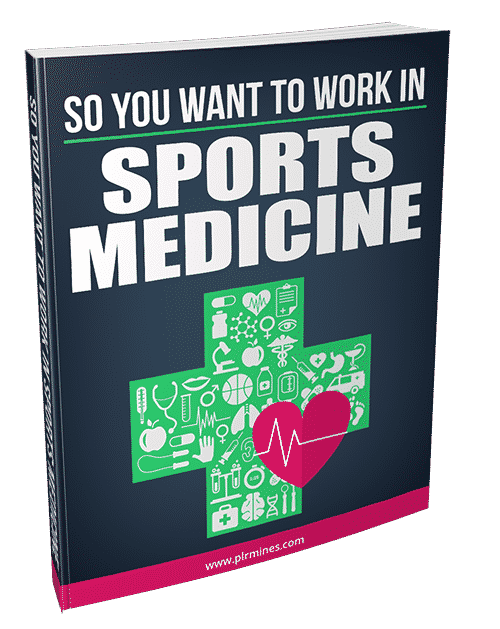 Sports Medicine eBook covers guide to entering the field with career advice and education tips