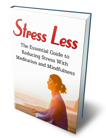 Stress reduction guide with meditation and mindfulness techniques for digital download resell rights