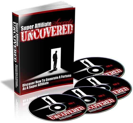 Super Affiliate Secrets Uncovered - digital download with PLR resell rights for affiliate marketing training