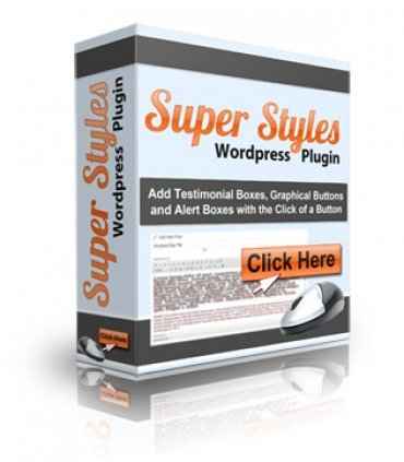 Super Styles WordPress Plugin – add styled lists, text boxes, testimonials with one click