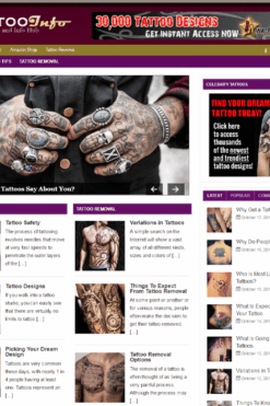 Tattoo Designs PLR Blog