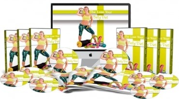 Lose Your Belly Diet deluxe video course with PLR and MRR resell rights digital download