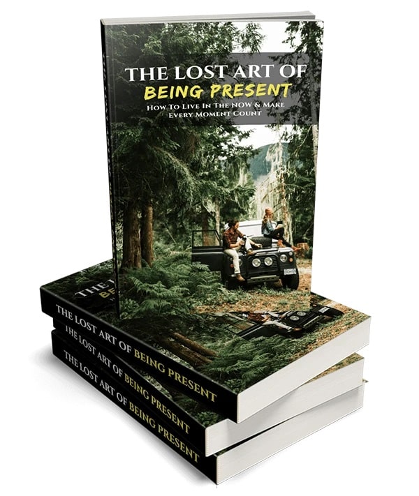 The Lost Art of Being Present PLR eBook – mindfulness, presence, and inner peace guide