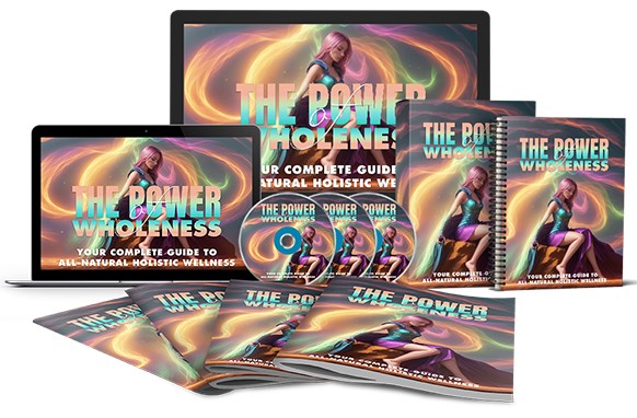 Holistic wellness digital PLR training package with resell rights