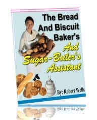 Vintage bread and biscuit baker recipe book digital download with PLR resell rights