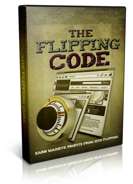The Flipping Code digital course with PLR MRR resell rights – learn to flip websites for profit