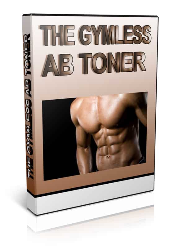 The Gymless Ab Toner digital download for bodyweight core exercises with PLR resell rights