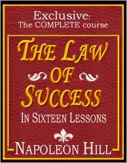 Excerpts from Napoleon Hill's Law of Success in 16 Lessons - digital PLR download with resell rights