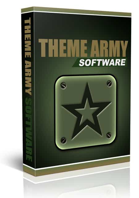 Theme Army Software WordPress themes desktop app with PLR MRR resell rights monetization
