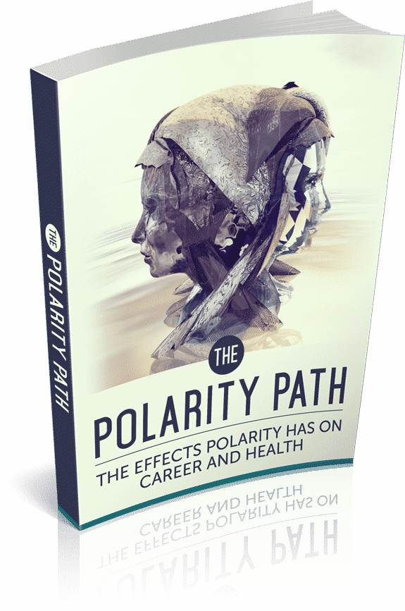 Digital eBook cover for Polarity Therapy guide with PLR resell rights