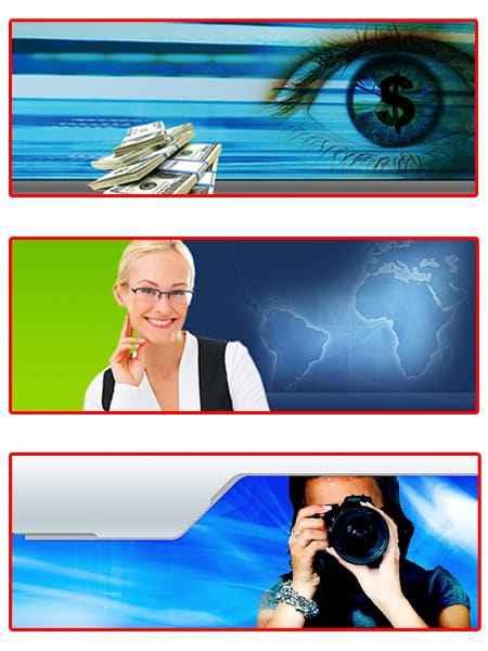 Timeline Covers Version 2 for Facebook branding, digital download MRR set