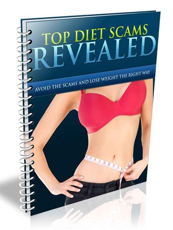 Top Diet Scams Revealed - digital PLR guide to weight loss myths and resell rights